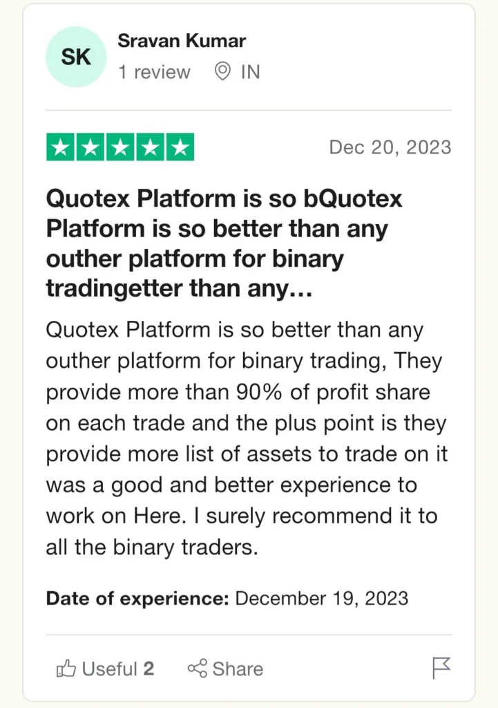 Quotex review